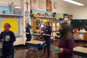 Fifth Graders Playing Caribbean Music 